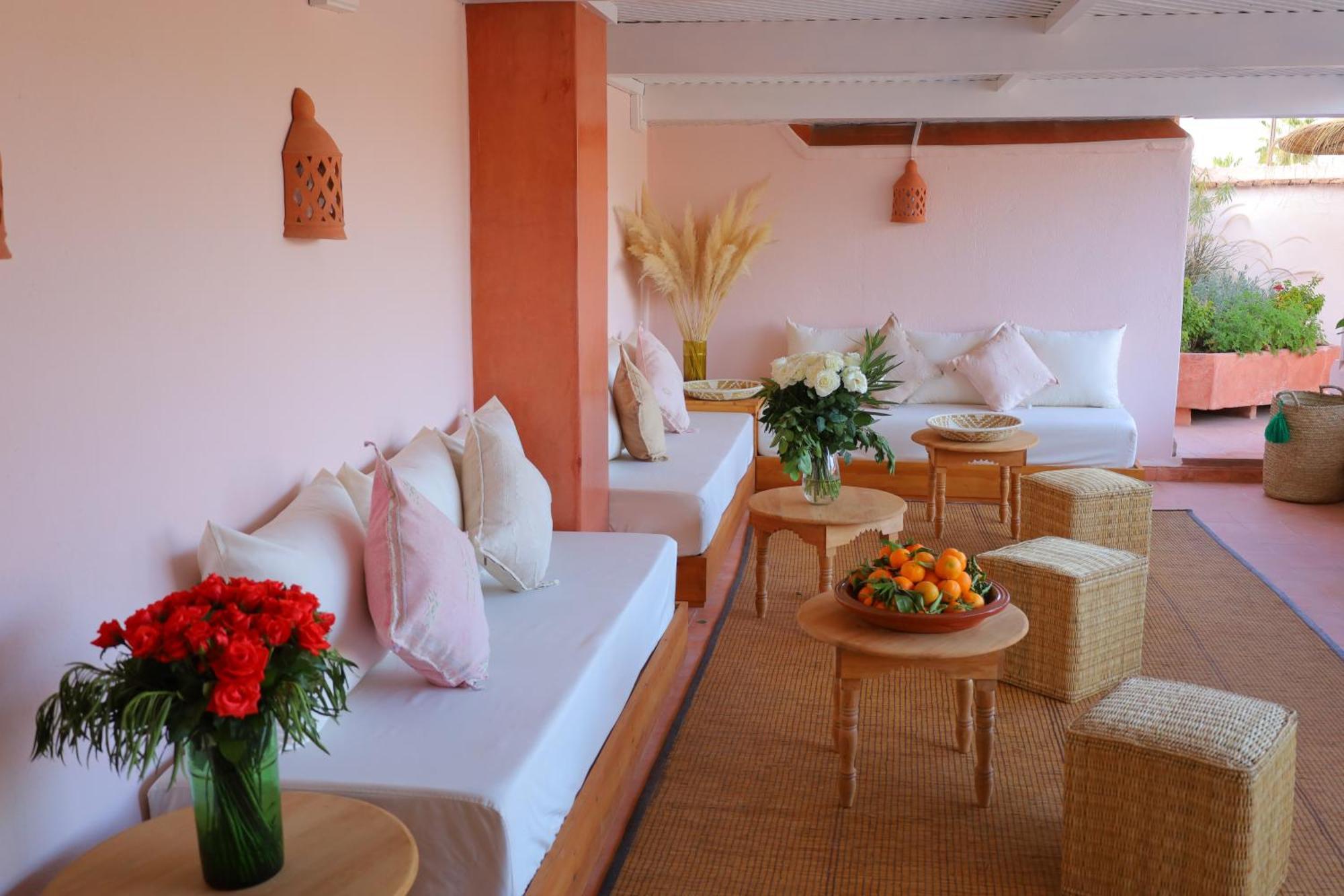 Riad Prive Sadaka Bassin Rooftop 马拉喀什 外观 照片