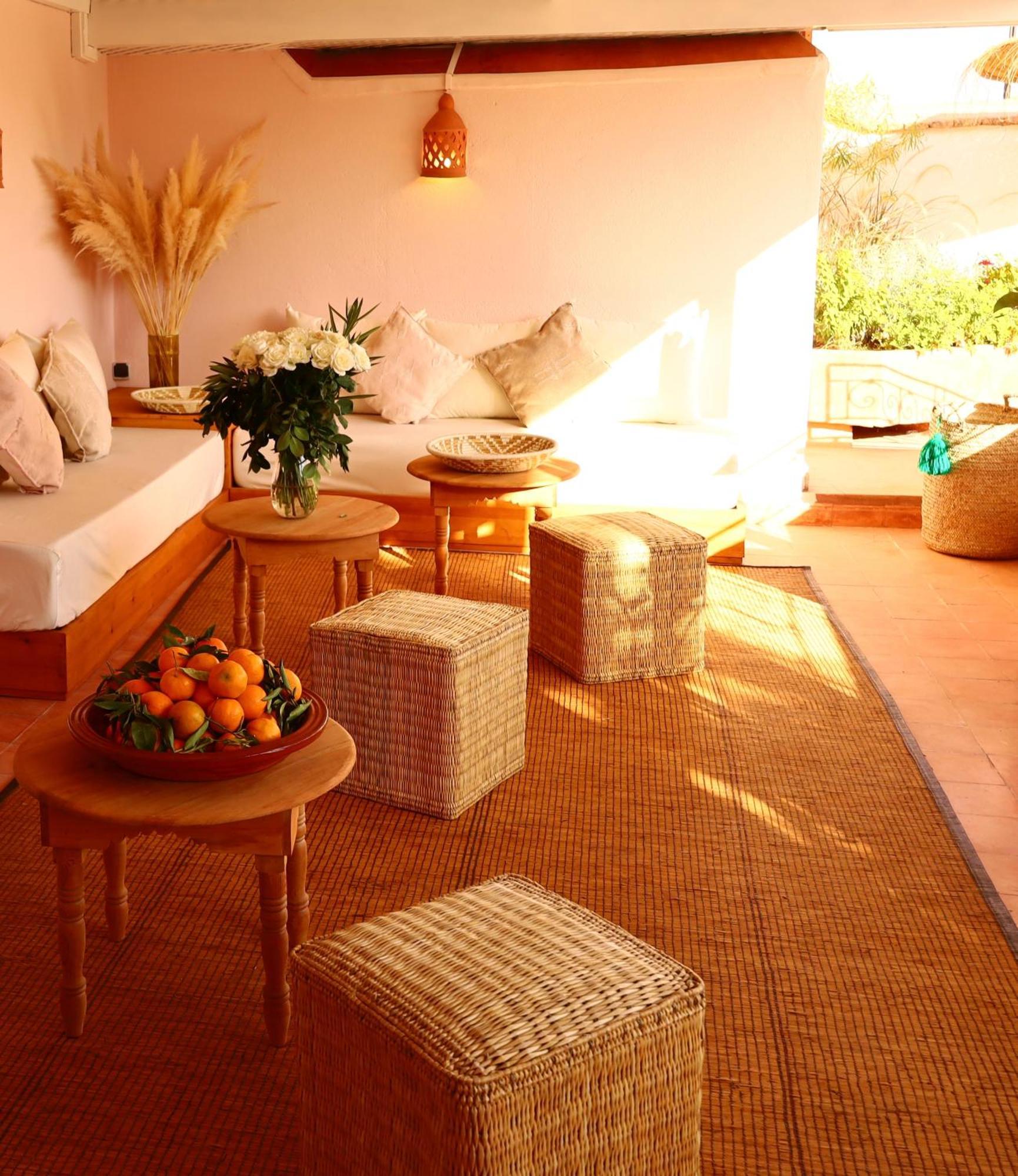 Riad Prive Sadaka Bassin Rooftop 马拉喀什 外观 照片