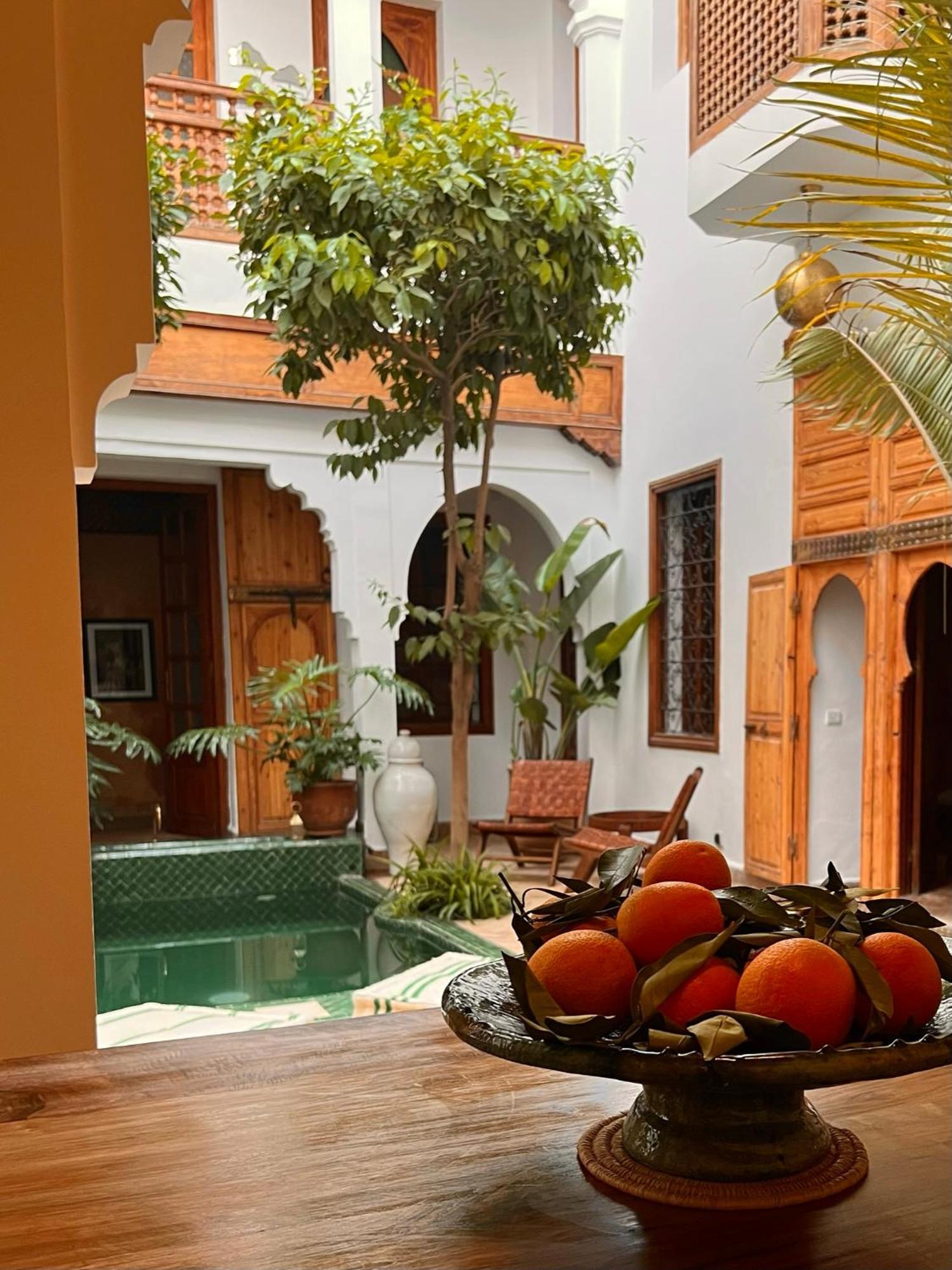 Riad Prive Sadaka Bassin Rooftop 马拉喀什 外观 照片