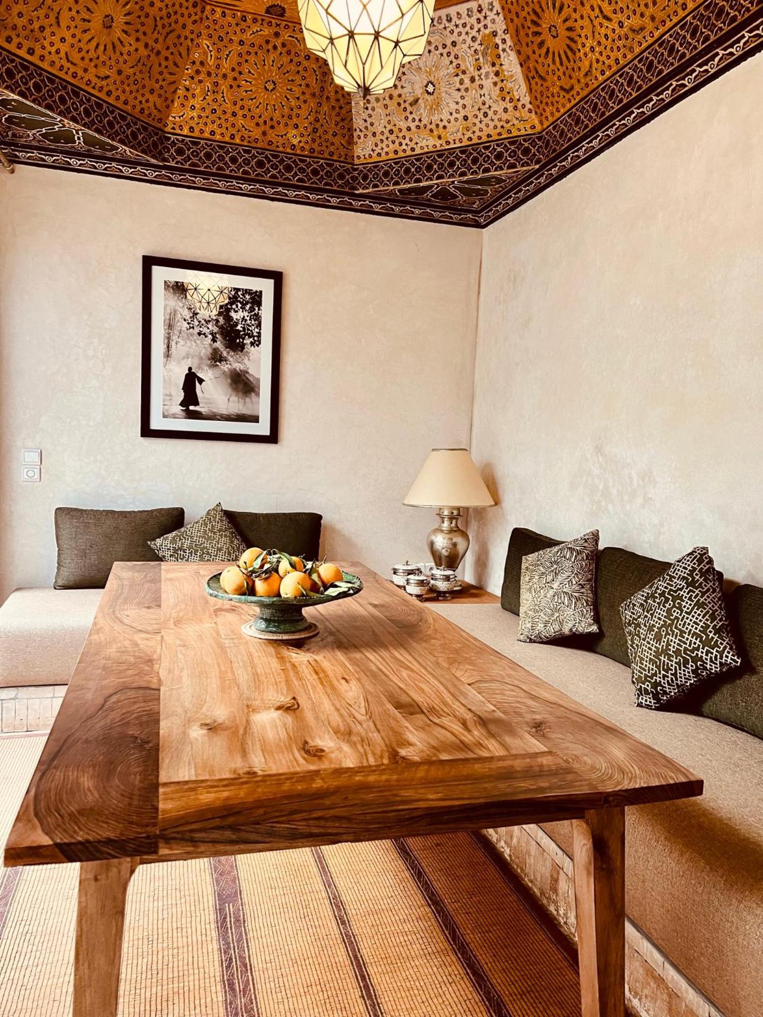Riad Prive Sadaka Bassin Rooftop 马拉喀什 外观 照片