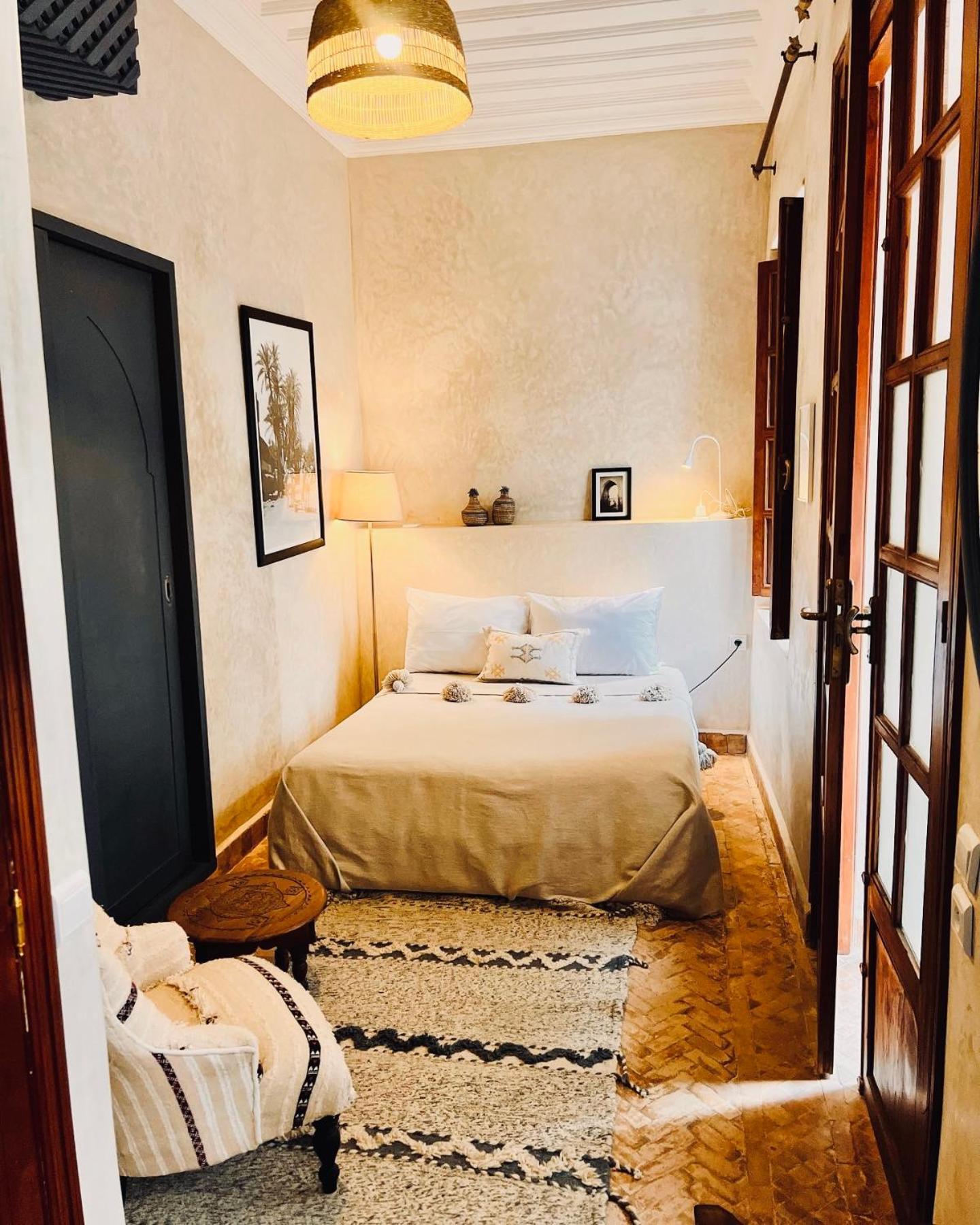 Riad Prive Sadaka Bassin Rooftop 马拉喀什 外观 照片