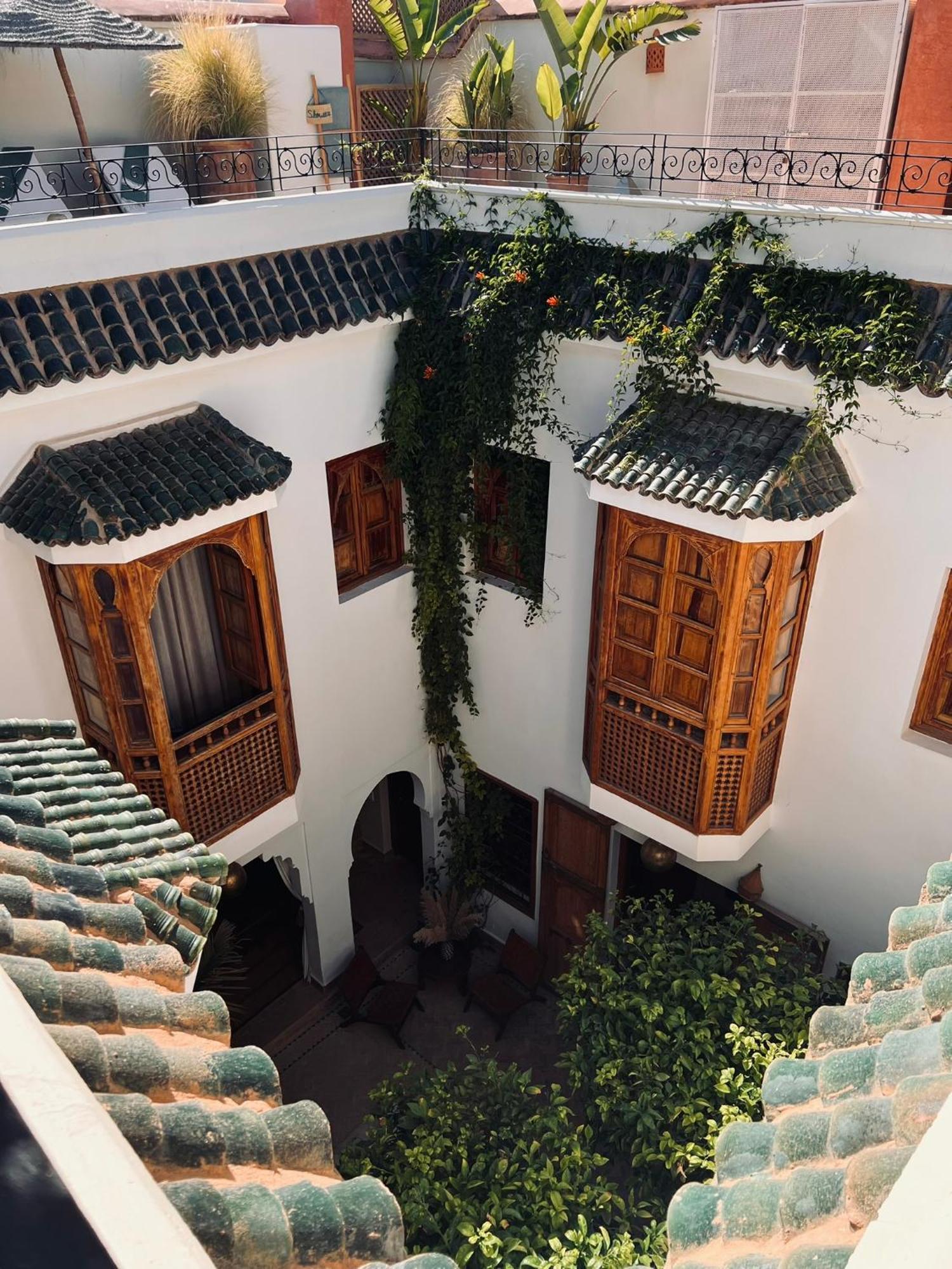 Riad Prive Sadaka Bassin Rooftop 马拉喀什 外观 照片